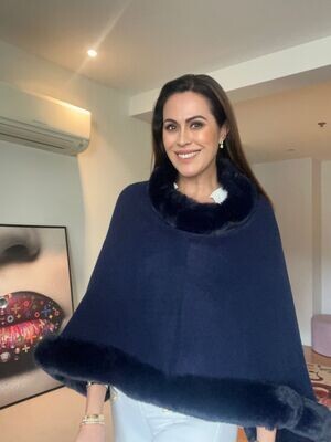Poncho - Navy