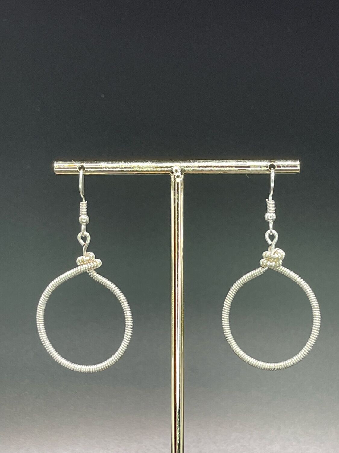 Spiral Hoops Earrings