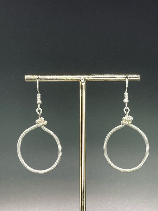 Spiral Hoops Earrings