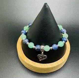 Green Aventurine & Sodalite Bracelet