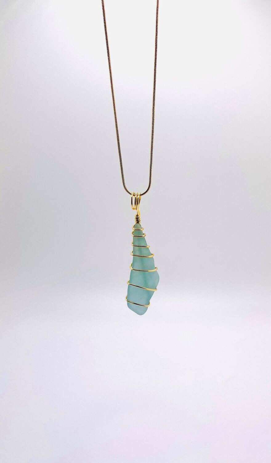 Mint Green Sea  Glass
