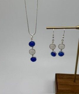 Kyanite & White Jade