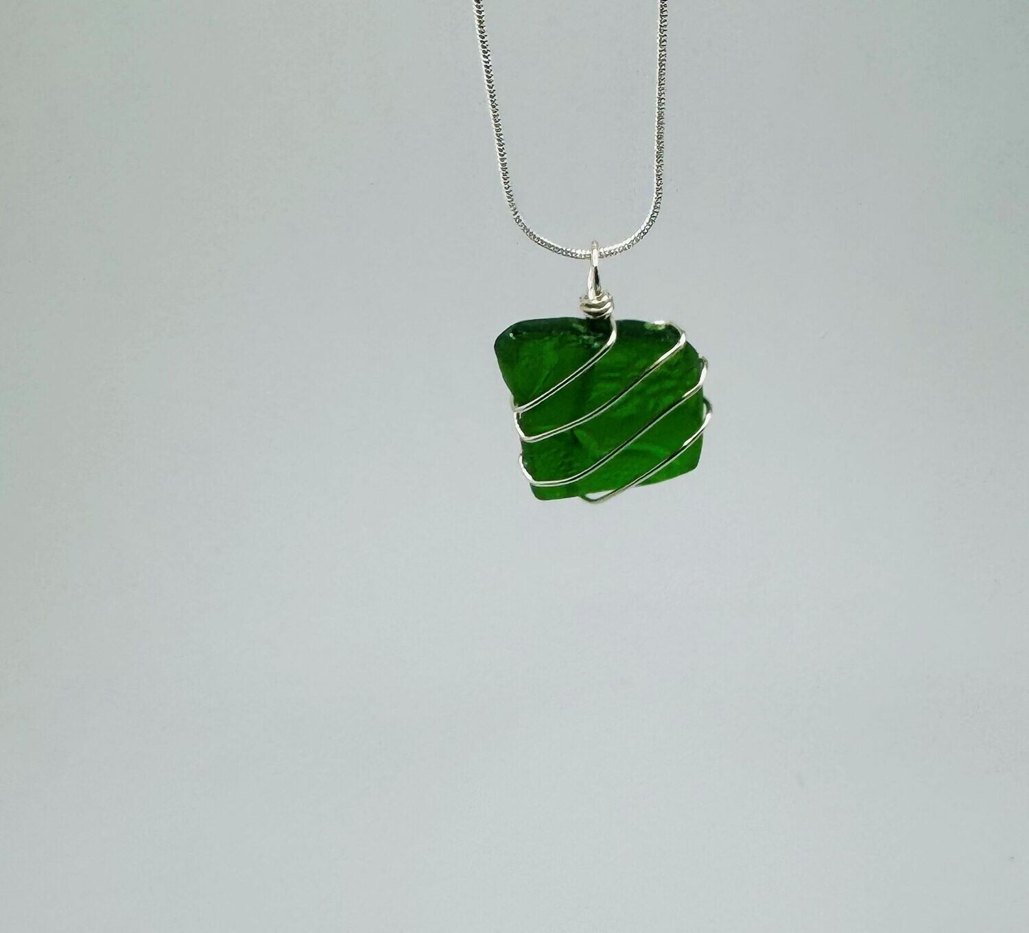 Green Sea glass