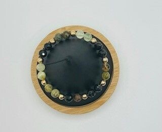 Shades of Green Garnet Bracelet