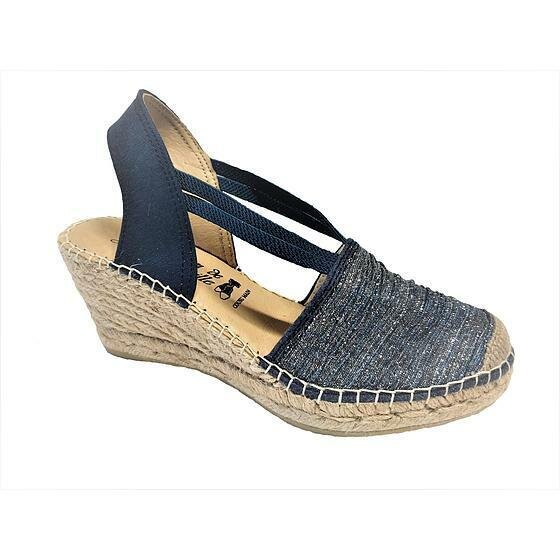 MAISON DE L'ESPADRILLE sandale 942 bleu