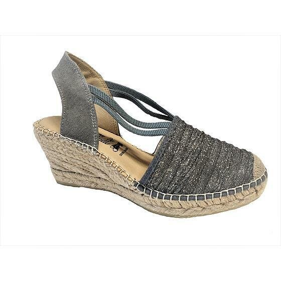 MAISON DEL'ESPADRILLE sandale 942 gris