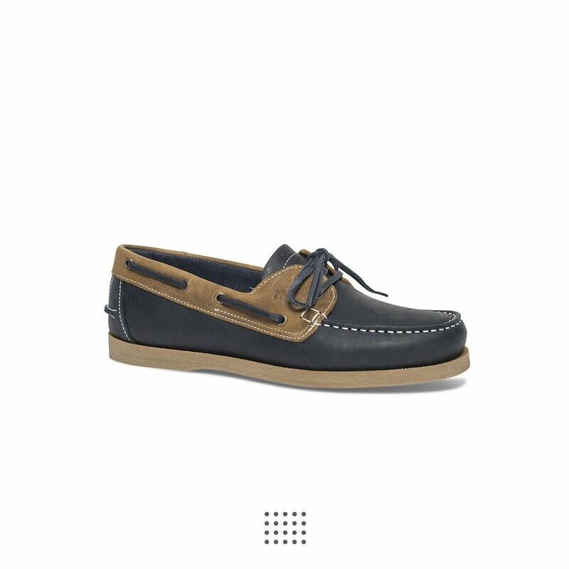 TBS mocassin bateau PHENIS marine / tan