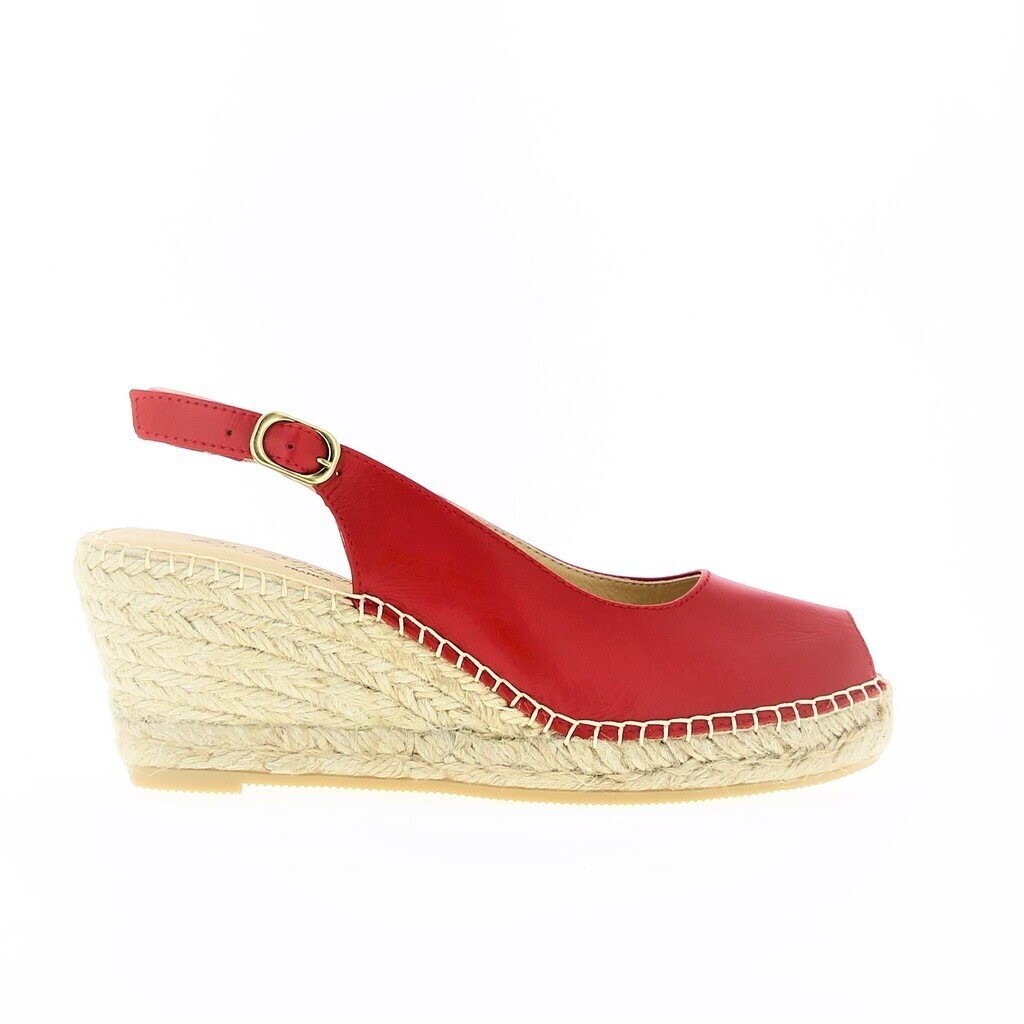 MAISON DE L'ESPADRILLE sandale 950 rouge
