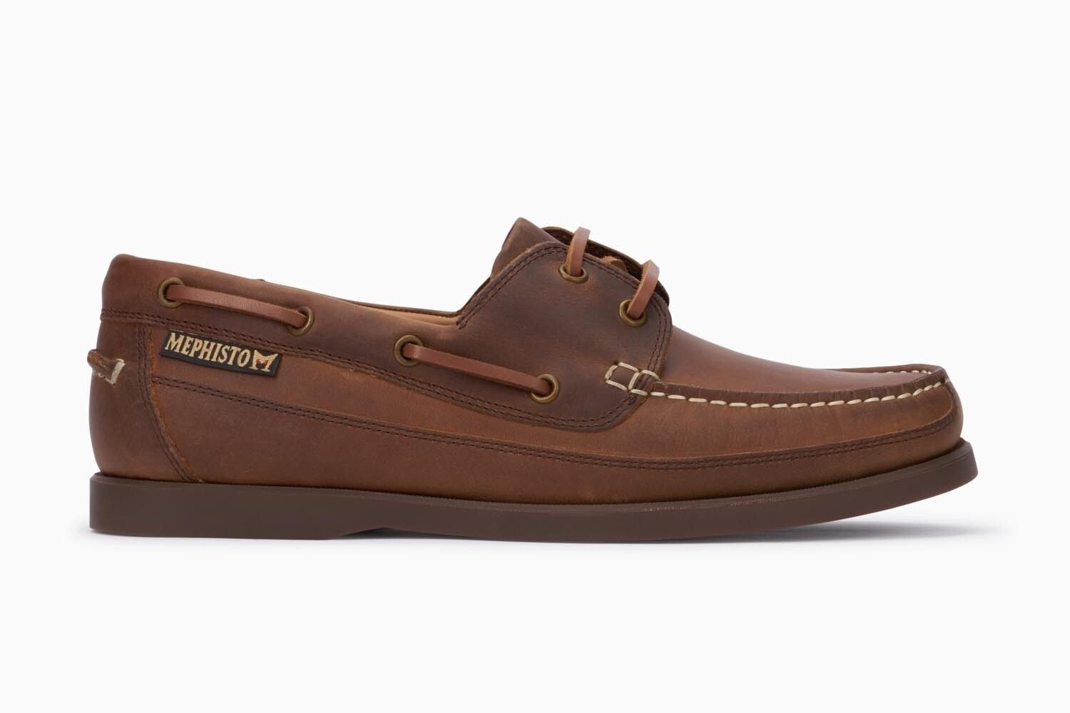 MEPHISTO mocassin BOATING MARRON