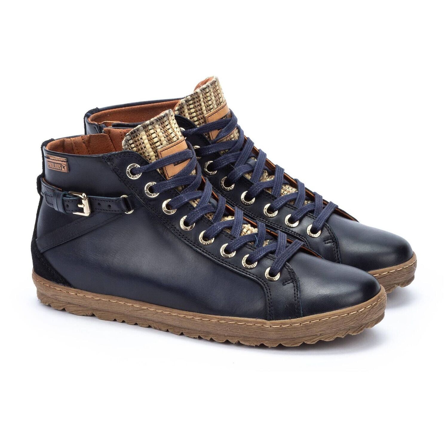 PIKOLINOS LAGOS boots femme marine