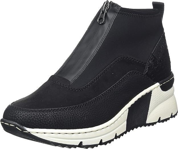RIEKER N6352 basket femme noir