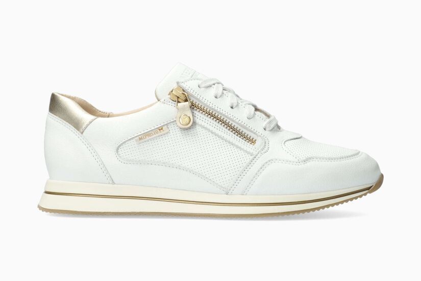 MEPHISTO LEENIE derby femme blanc