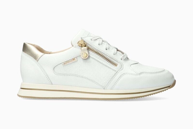 MEPHISTO LEENIE derby femme blanc
