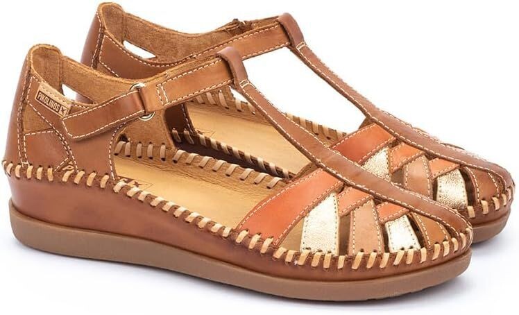 PIKOLINOS sandale CADAQUES W8K brandy bout fermé