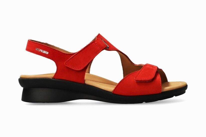 MEPHISTO PARIS sandale femme rouge