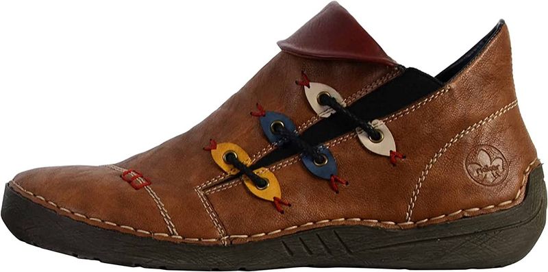 RIEKER 72581 boots court marron