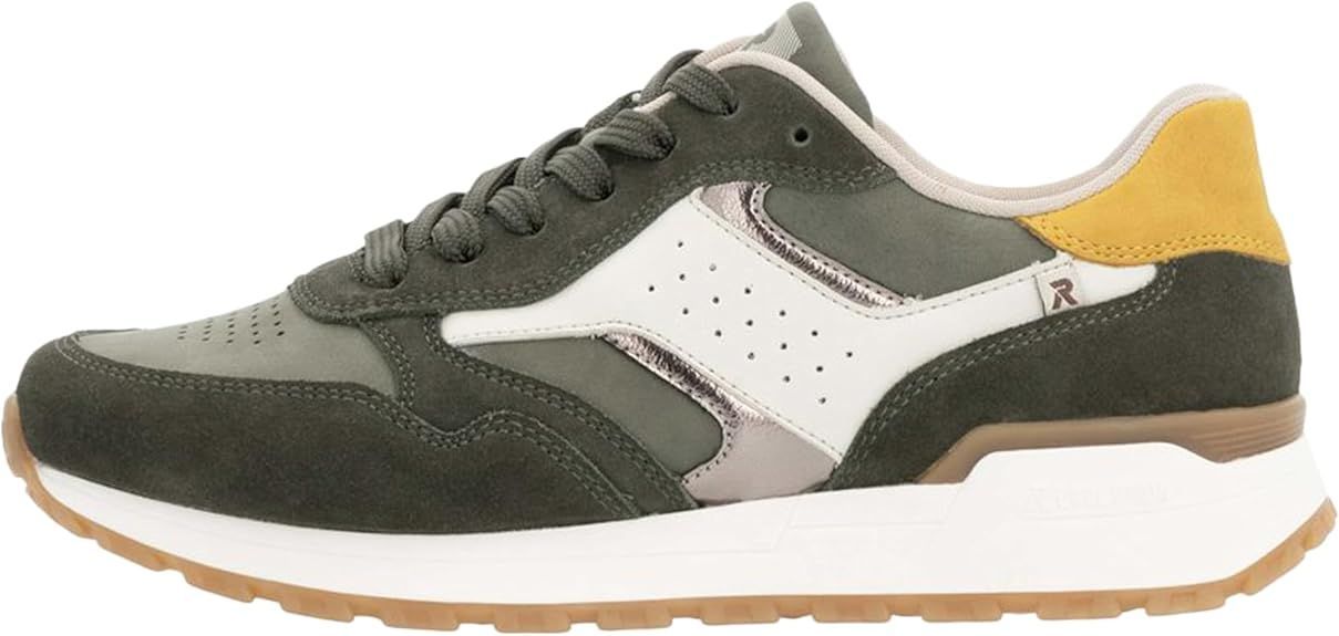 RIEKER W0607 basket  femme vert