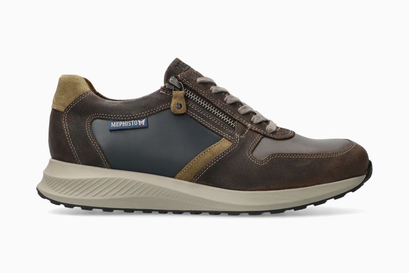 MEPHISTO DINO derby homme marron / bleu