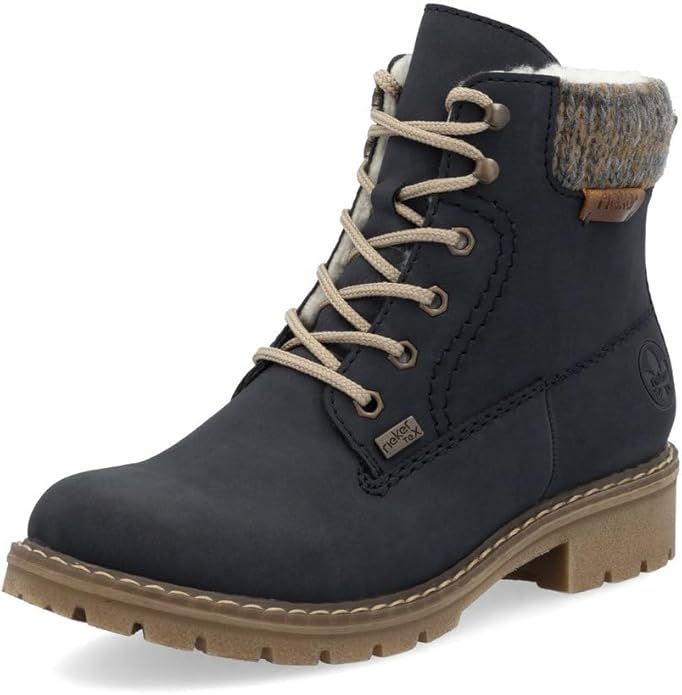 RIEKER Y9118 bottine femme bleu