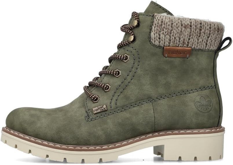 RIEKER Y9118 bottine femme vert