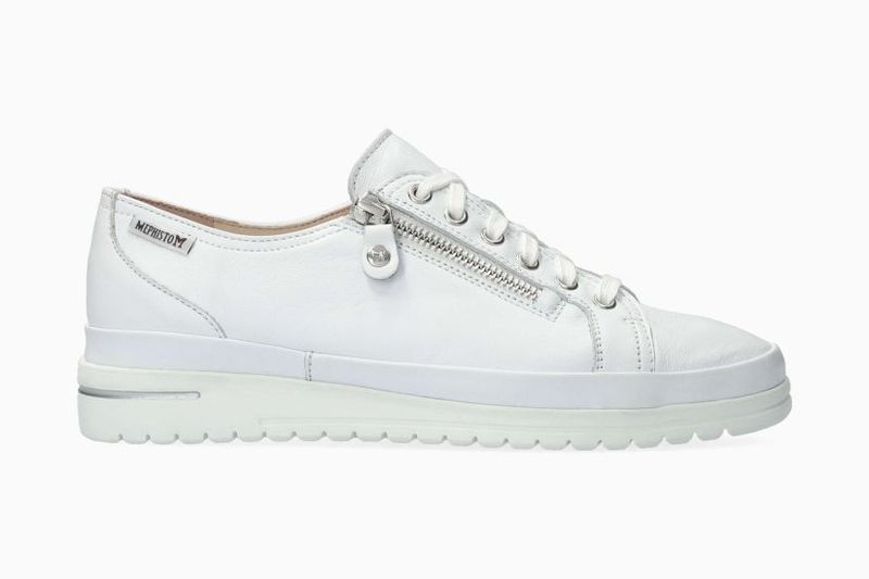 MEPHISTO JUNE derby femme blanc