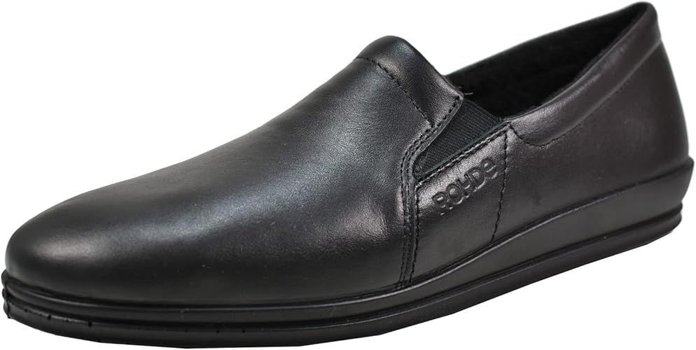 ROHDE 2602 pantoufle homme cuir noir