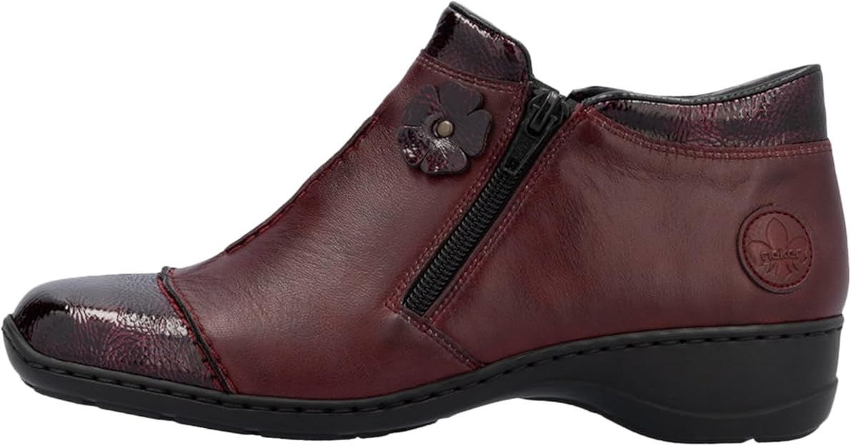 RIEKER bottine 58388 rouge RIEKER bottine 58388 rouge