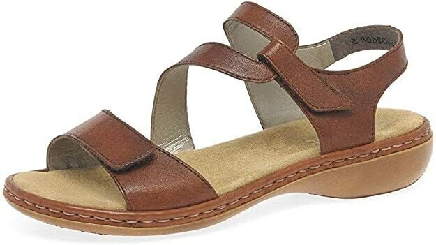 RIEKER sandale 659C7 marron