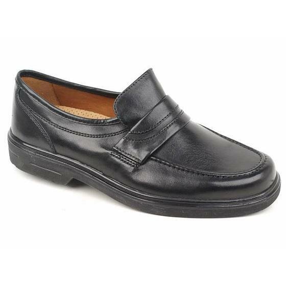 SIOUX mocassin large PERU noir