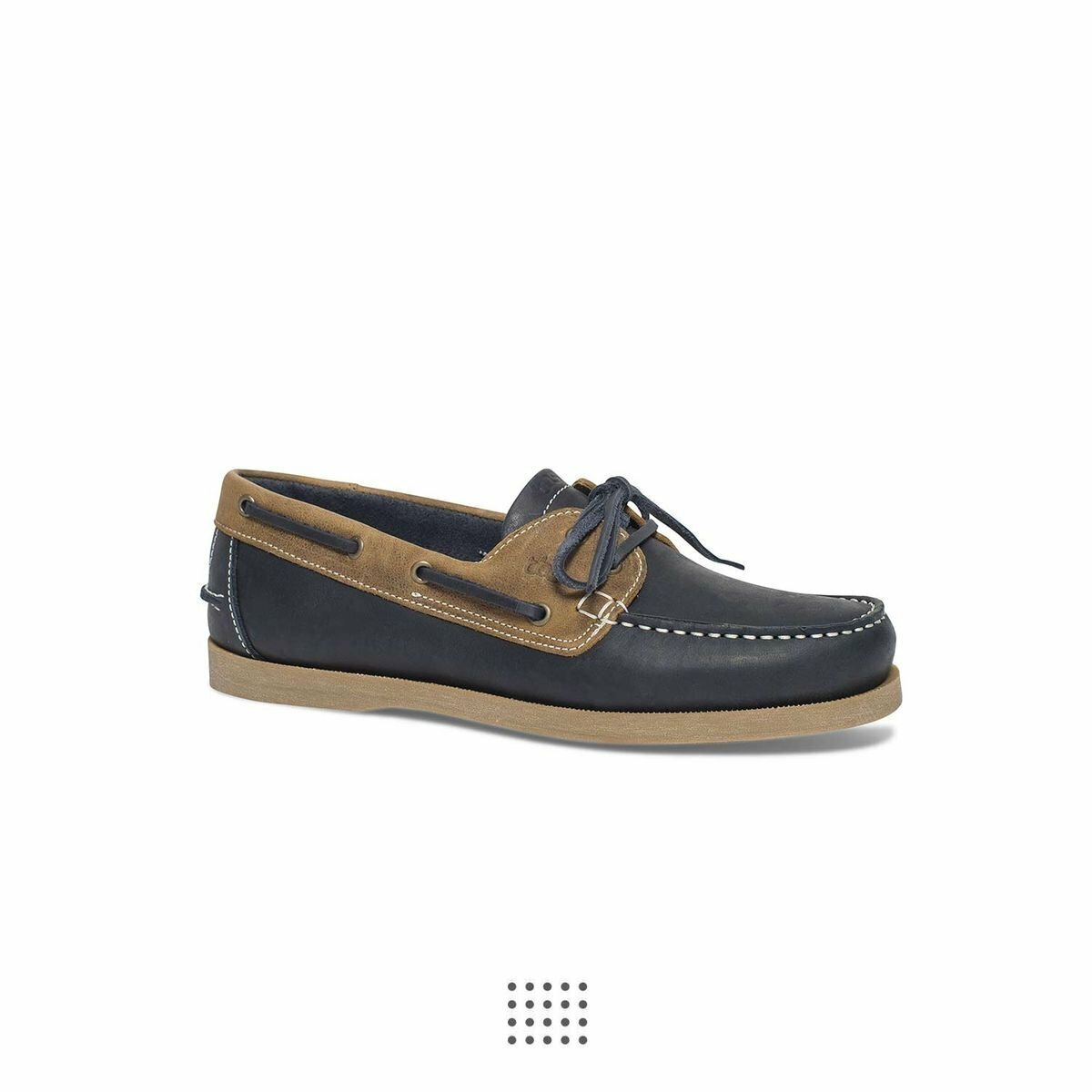 TBS mocassin bateau PHENIS marine / tan