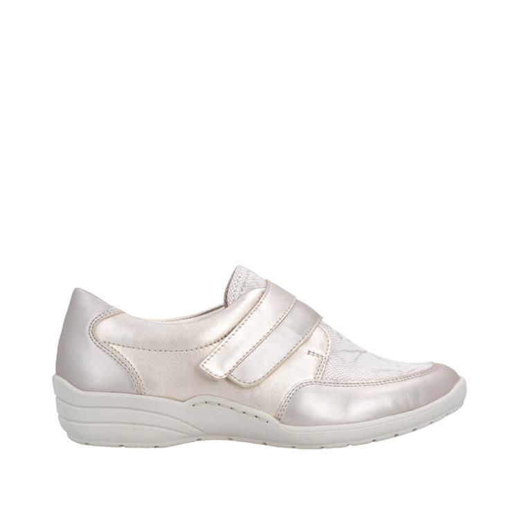 REMONTE R7600  derby velcro beige