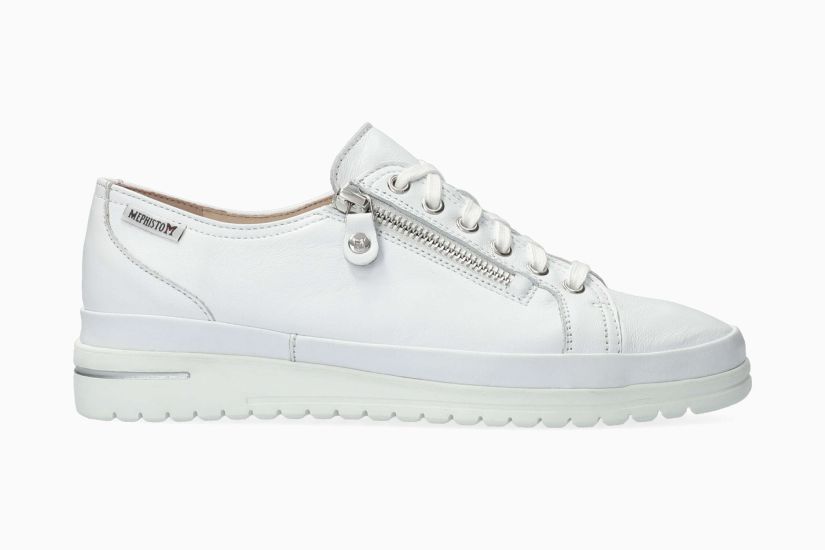 MEPHISTO JUNE derby femme blanc
