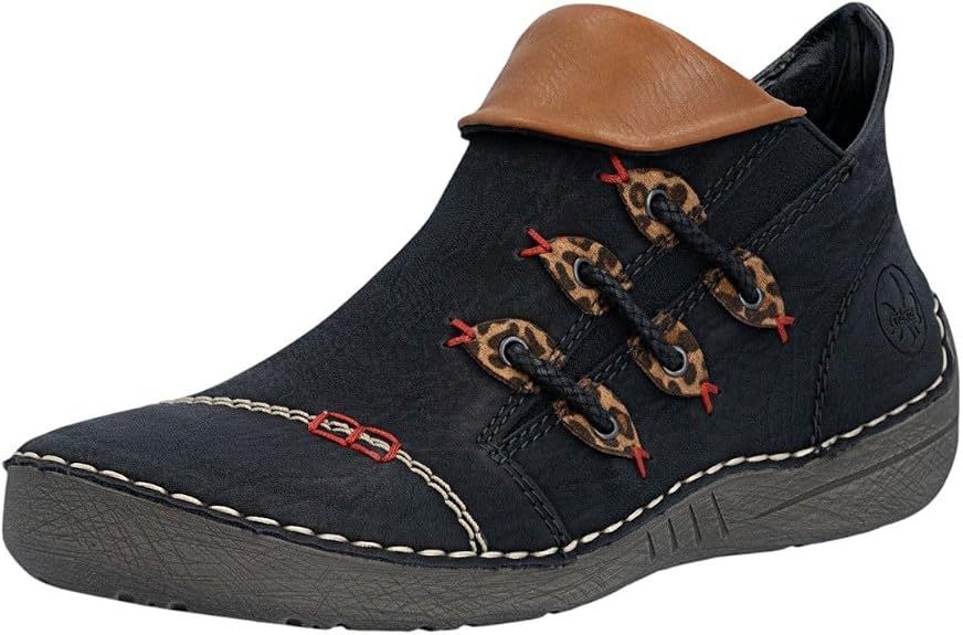 RIEKER 72581 boots court noir