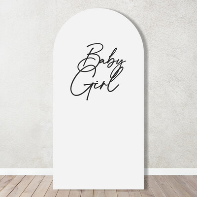 Baby Girl acrylic sign (Artisan Font)