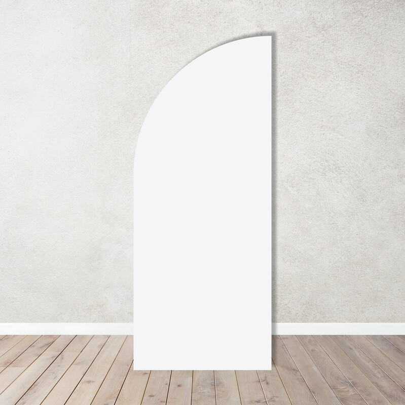 Half arch sailboard back drop balloon display
