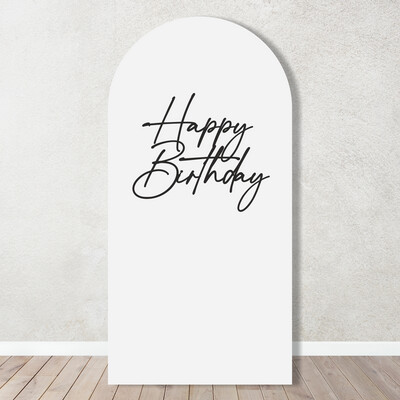 Happy Birthday acrylic sign (Artisan font)