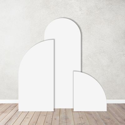 3x Half arch SET sailboard back drop balloon display