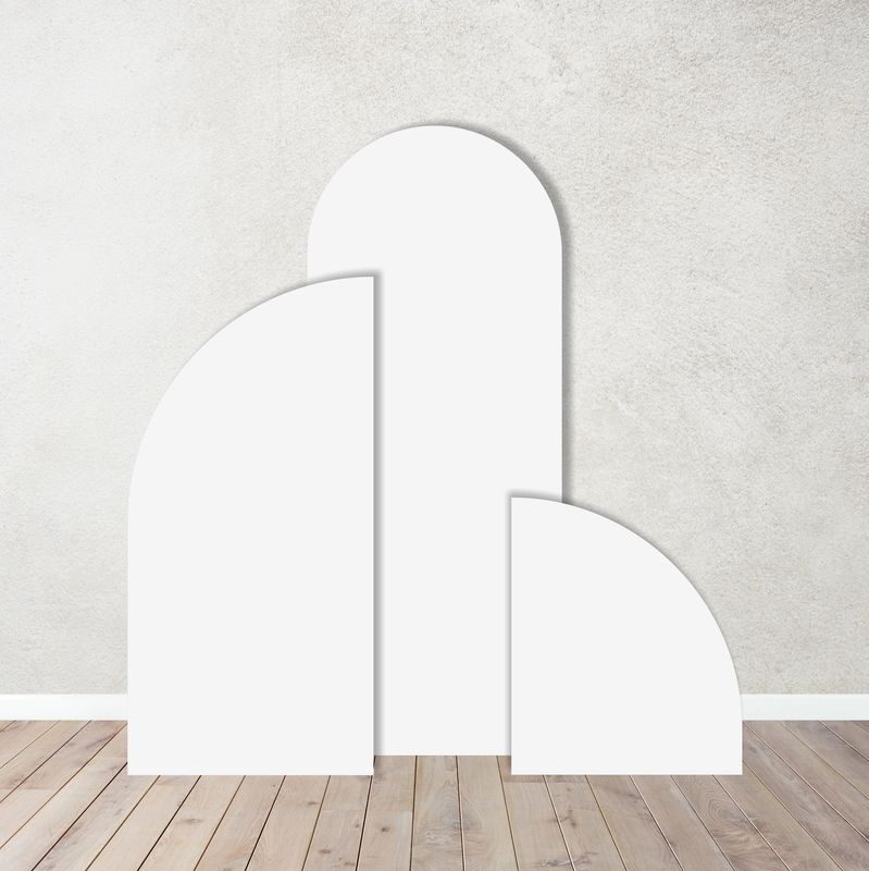 3x Half arch SET sailboard back drop balloon display