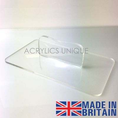Rectangle Acrylic Cake icing fondant smoother polisher