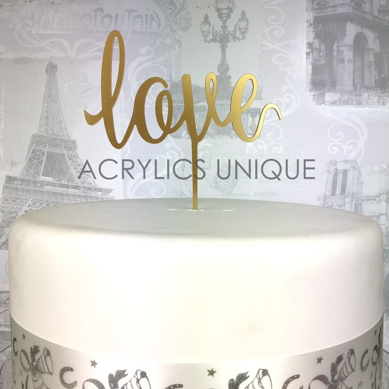 -Love- cake Topper