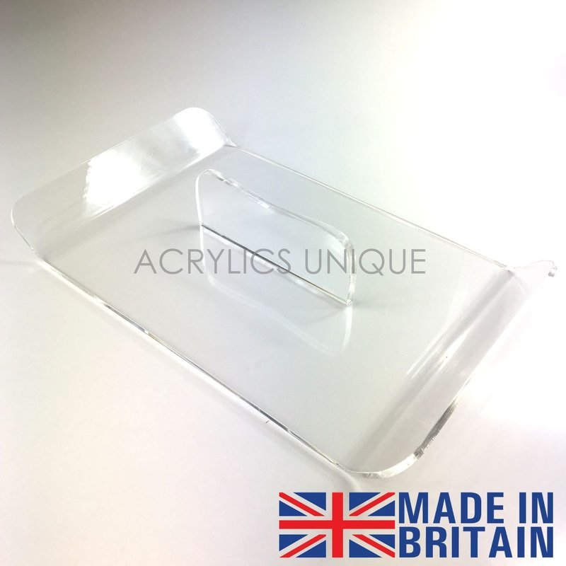 X Large  Rectangle acrylic Cake icing fondant smoother polisher