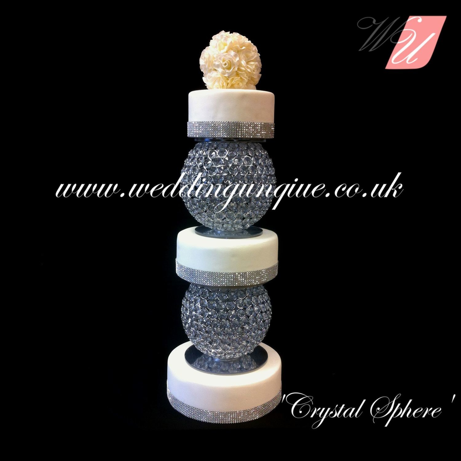 Crystal Sphere Cake Stand