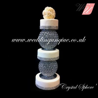 Crystal Sphere Cake Stand