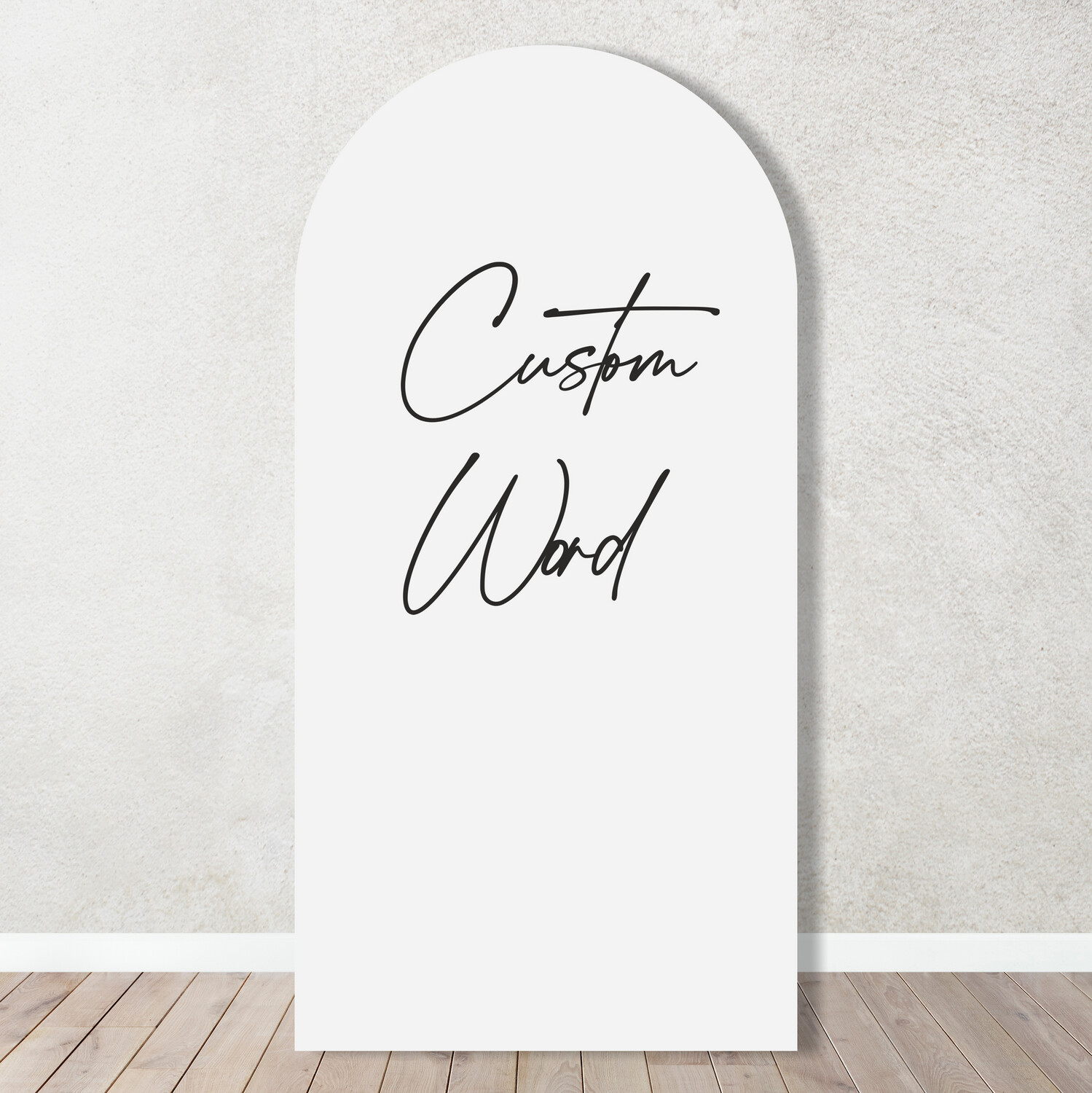 Personalised/ custom word acrylic sign Personalised/ custom word acrylic sign