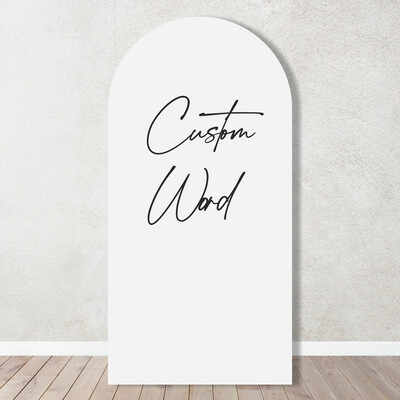 Personalised/ custom word acrylic sign Personalised/ custom word acrylic sign