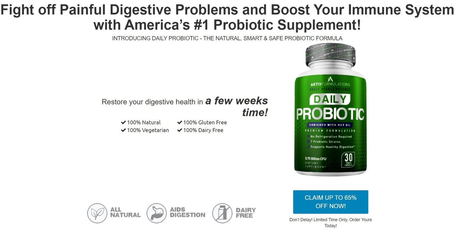 Daily Probiotic USA (United States) Reviews [Updated 2022] & Cost