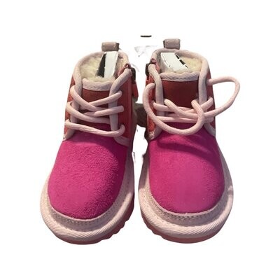 Pink Color Block Neumuel Boots