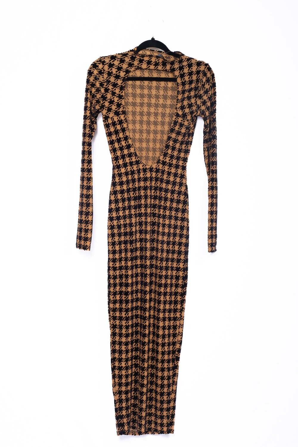 Naked Wardrobe Back Keyhole Cutout Maxi Dress