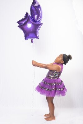 Purple Ballerina Tulle Dress