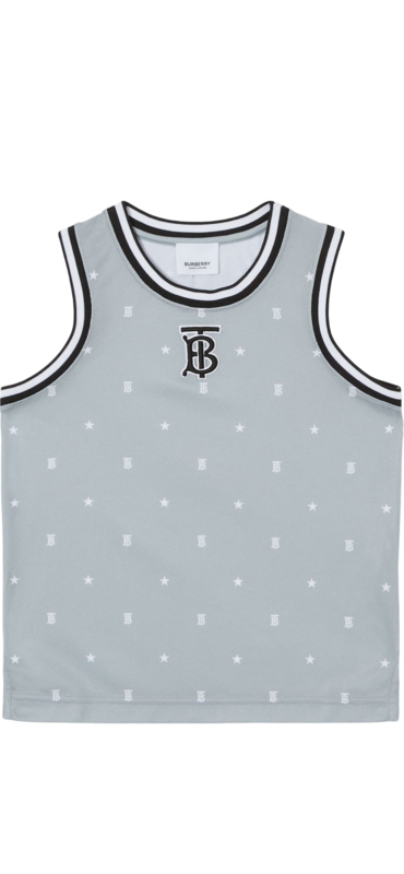 Burberry Kids
 Gregory TB Star Print Jersey